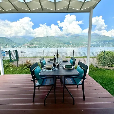 Marea Lido Di Colico, Direkt At The & In Center & Near Ferry To Bellaggio Apartahotel Colico